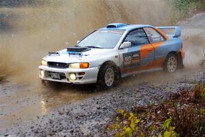 Tyler Matalas / Dustin Sharkozy Subaru Impreza LX on SS9, Nestoria-Herman.