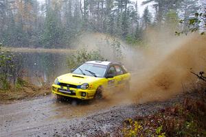 Greg Healey / Cindy Krolikowski Subaru Impeza Outback Sport on SS9, Nestoria-Herman.