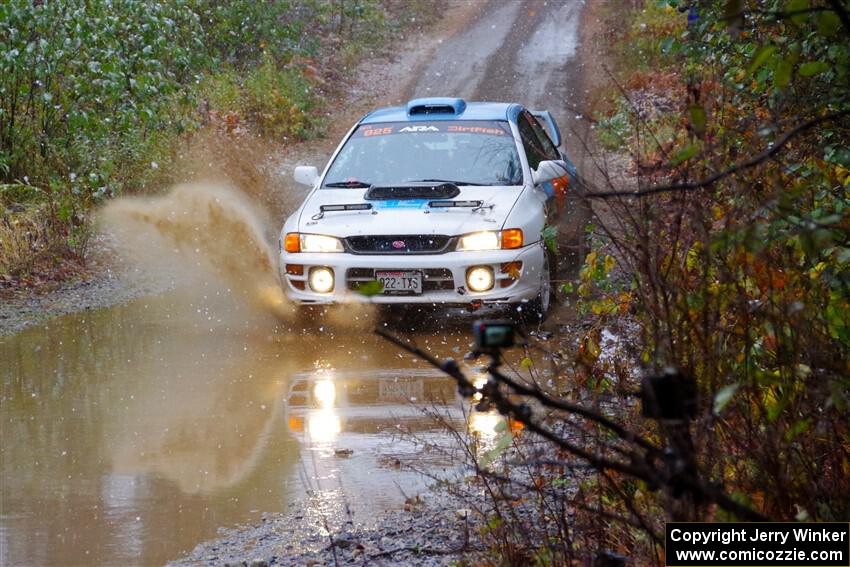 Tyler Matalas / Dustin Sharkozy Subaru Impreza LX on SS9, Nestoria-Herman.