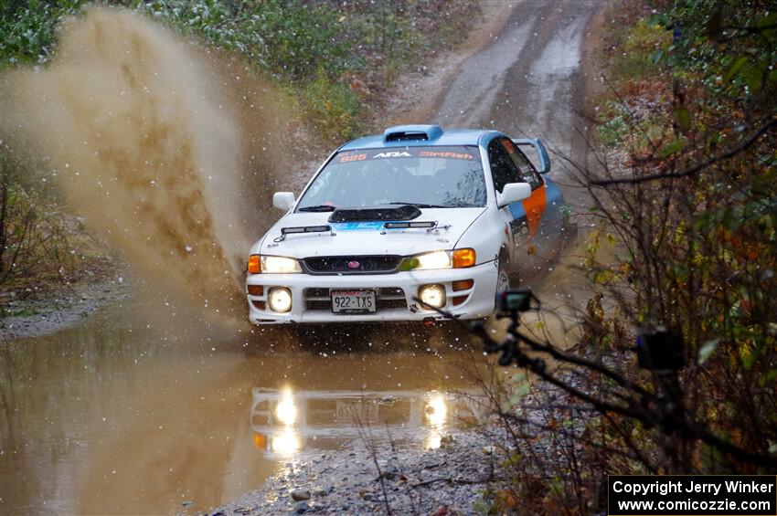 Tyler Matalas / Dustin Sharkozy Subaru Impreza LX on SS9, Nestoria-Herman.