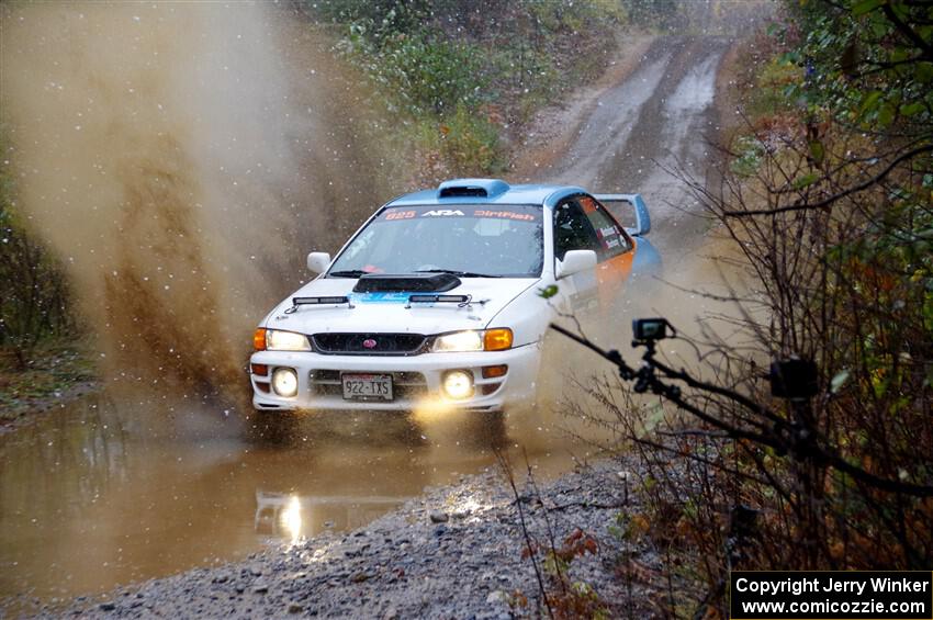 Tyler Matalas / Dustin Sharkozy Subaru Impreza LX on SS9, Nestoria-Herman.