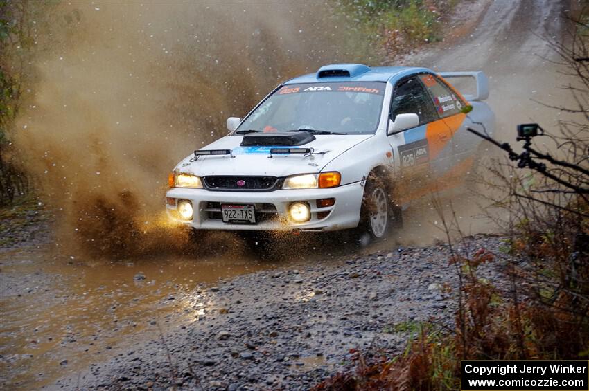 Tyler Matalas / Dustin Sharkozy Subaru Impreza LX on SS9, Nestoria-Herman.