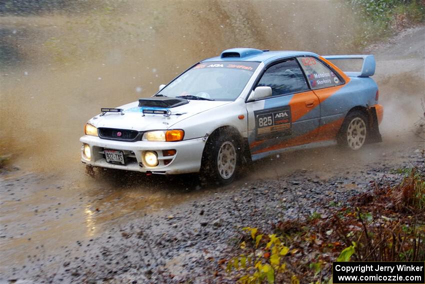 Tyler Matalas / Dustin Sharkozy Subaru Impreza LX on SS9, Nestoria-Herman.