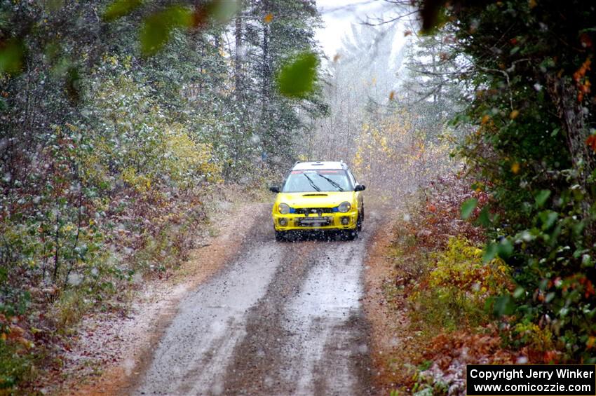 Greg Healey / Cindy Krolikowski Subaru Impeza Outback Sport on SS9, Nestoria-Herman.