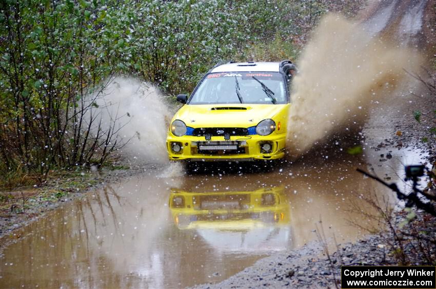 Greg Healey / Cindy Krolikowski Subaru Impeza Outback Sport on SS9, Nestoria-Herman.