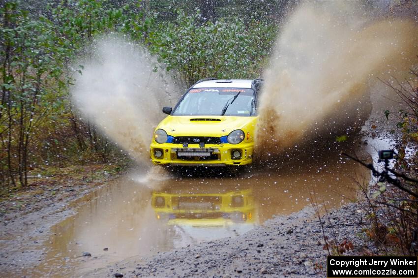 Greg Healey / Cindy Krolikowski Subaru Impeza Outback Sport on SS9, Nestoria-Herman.