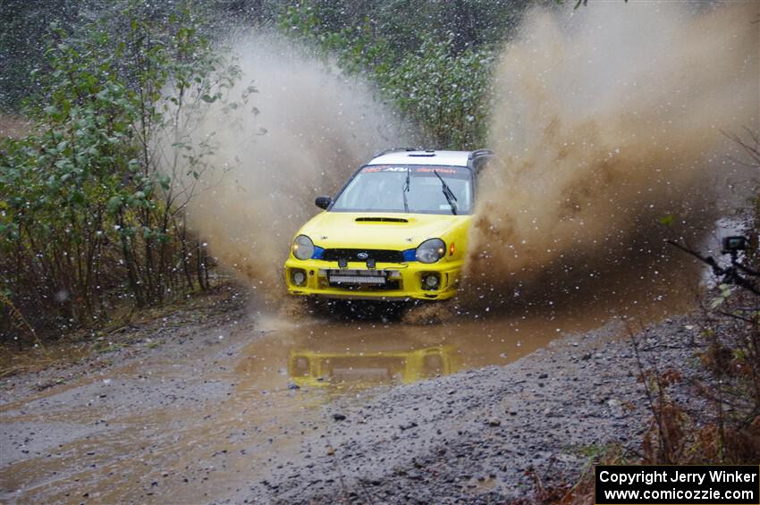 Greg Healey / Cindy Krolikowski Subaru Impeza Outback Sport on SS9, Nestoria-Herman.