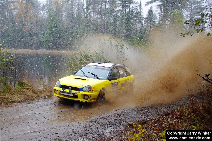 Greg Healey / Cindy Krolikowski Subaru Impeza Outback Sport on SS9, Nestoria-Herman.