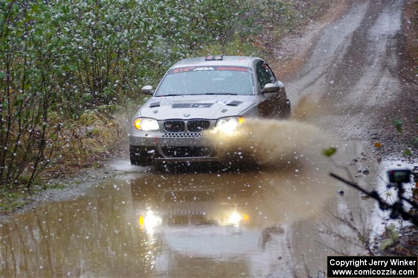 Mike Cadwell / Jimmy Veatch BMW 135i on SS9, Nestoria-Herman.