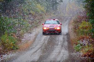 Rob Dupree / Michael Funk Mitsubishi Eclipse GSX on SS9, Nestoria-Herman.