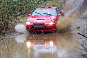 Rob Dupree / Michael Funk Mitsubishi Eclipse GSX on SS9, Nestoria-Herman.