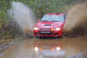 Rob Dupree / Michael Funk Mitsubishi Eclipse GSX on SS9, Nestoria-Herman.