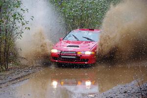 Rob Dupree / Michael Funk Mitsubishi Eclipse GSX on SS9, Nestoria-Herman.