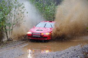 Rob Dupree / Michael Funk Mitsubishi Eclipse GSX on SS9, Nestoria-Herman.