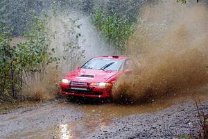 Rob Dupree / Michael Funk Mitsubishi Eclipse GSX on SS9, Nestoria-Herman.