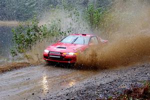 Rob Dupree / Michael Funk Mitsubishi Eclipse GSX on SS9, Nestoria-Herman.