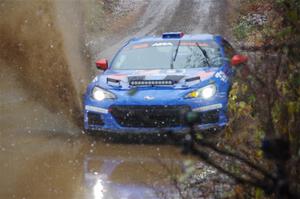 Santiago Iglesias / R.J. Kassel Subaru BRZ on SS9, Nestoria-Herman.