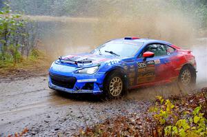 Santiago Iglesias / R.J. Kassel Subaru BRZ on SS9, Nestoria-Herman.