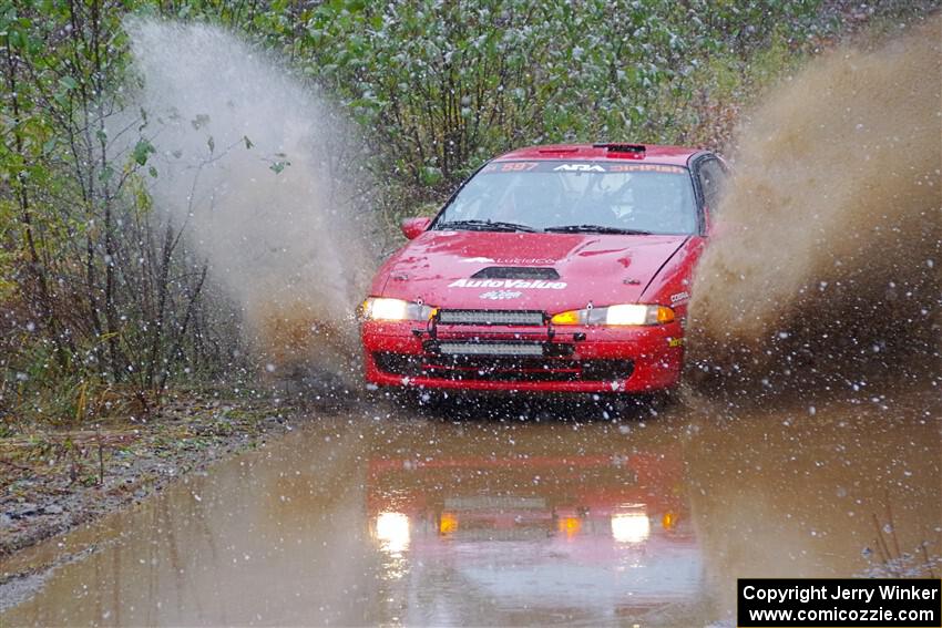 Rob Dupree / Michael Funk Mitsubishi Eclipse GSX on SS9, Nestoria-Herman.