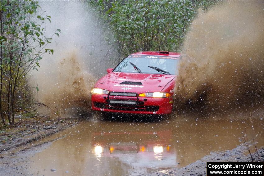 Rob Dupree / Michael Funk Mitsubishi Eclipse GSX on SS9, Nestoria-Herman.