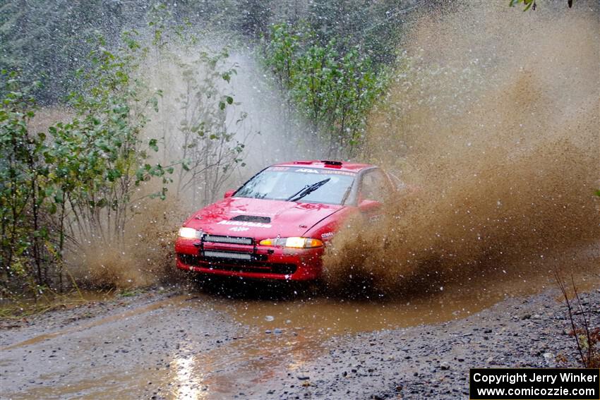 Rob Dupree / Michael Funk Mitsubishi Eclipse GSX on SS9, Nestoria-Herman.