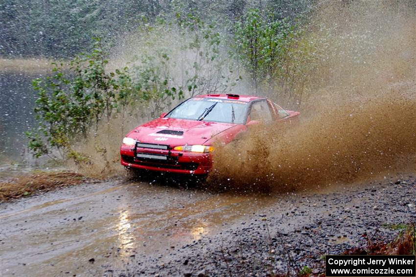 Rob Dupree / Michael Funk Mitsubishi Eclipse GSX on SS9, Nestoria-Herman.