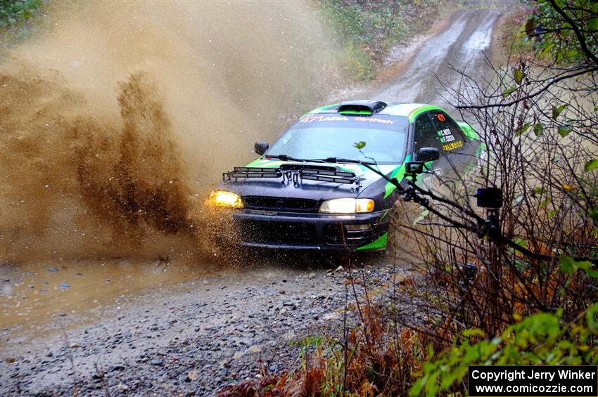 Carlos Neto / Fabio Costa Subaru 2.5RS on SS9, Nestoria-Herman.