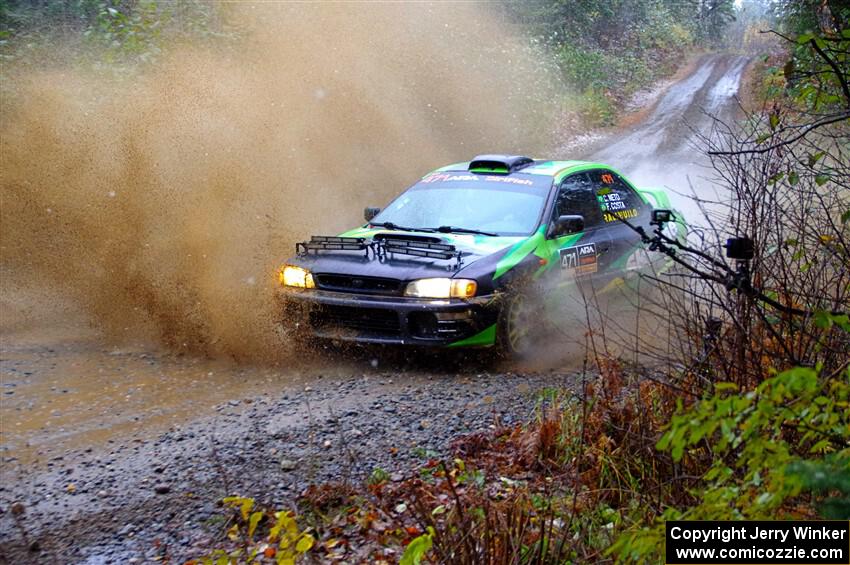 Carlos Neto / Fabio Costa Subaru 2.5RS on SS9, Nestoria-Herman.