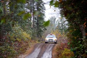 Richard Donovan / Greg Donovan Subaru Impreza on SS9, Nestoria-Herman.