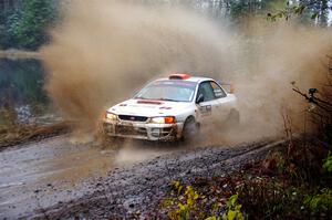 Richard Donovan / Greg Donovan Subaru Impreza on SS9, Nestoria-Herman.