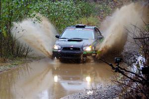 Scott Crouch / Ryan Scott Subaru WRX on SS9, Nestoria-Herman.