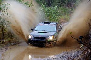 Scott Crouch / Ryan Scott Subaru WRX on SS9, Nestoria-Herman.