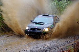 Scott Crouch / Ryan Scott Subaru WRX on SS9, Nestoria-Herman.