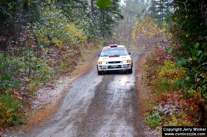 Richard Donovan / Greg Donovan Subaru Impreza on SS9, Nestoria-Herman.