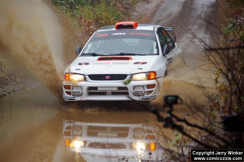 Richard Donovan / Greg Donovan Subaru Impreza on SS9, Nestoria-Herman.