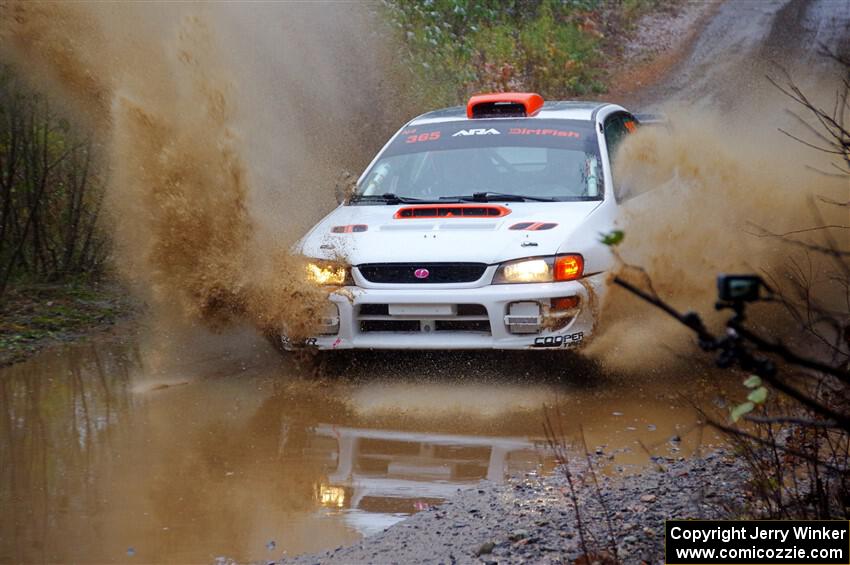 Richard Donovan / Greg Donovan Subaru Impreza on SS9, Nestoria-Herman.