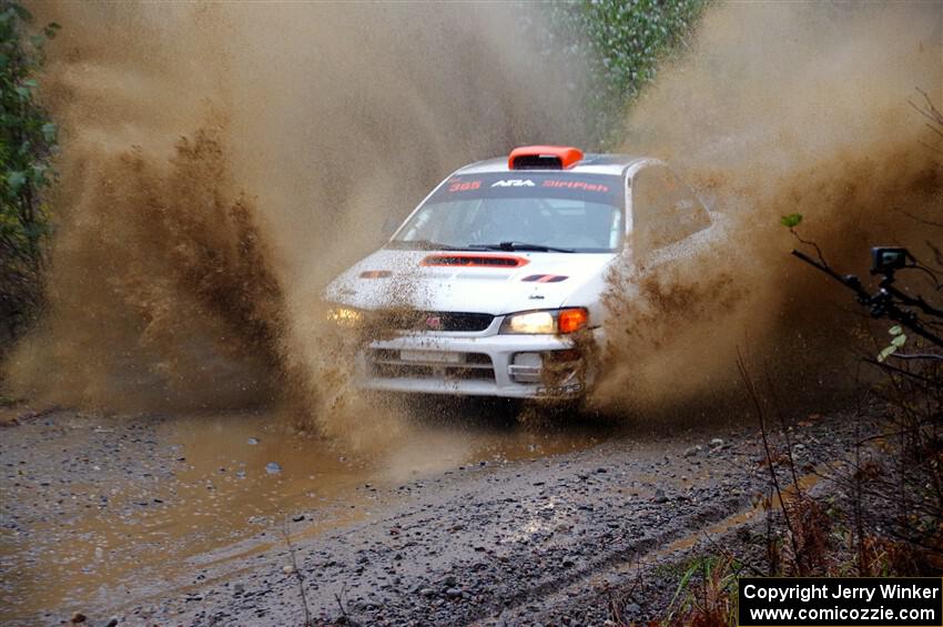 Richard Donovan / Greg Donovan Subaru Impreza on SS9, Nestoria-Herman.