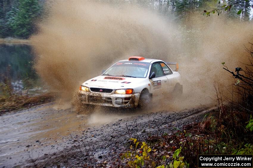 Richard Donovan / Greg Donovan Subaru Impreza on SS9, Nestoria-Herman.