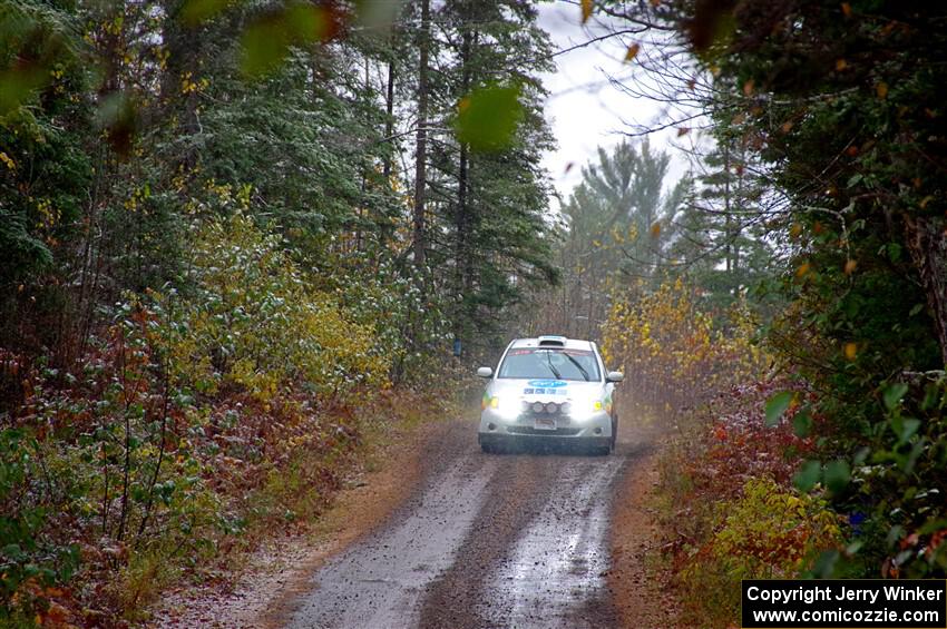 Sam Jacques / Trevor LaCombe Subaru Impreza on SS9, Nestoria-Herman.