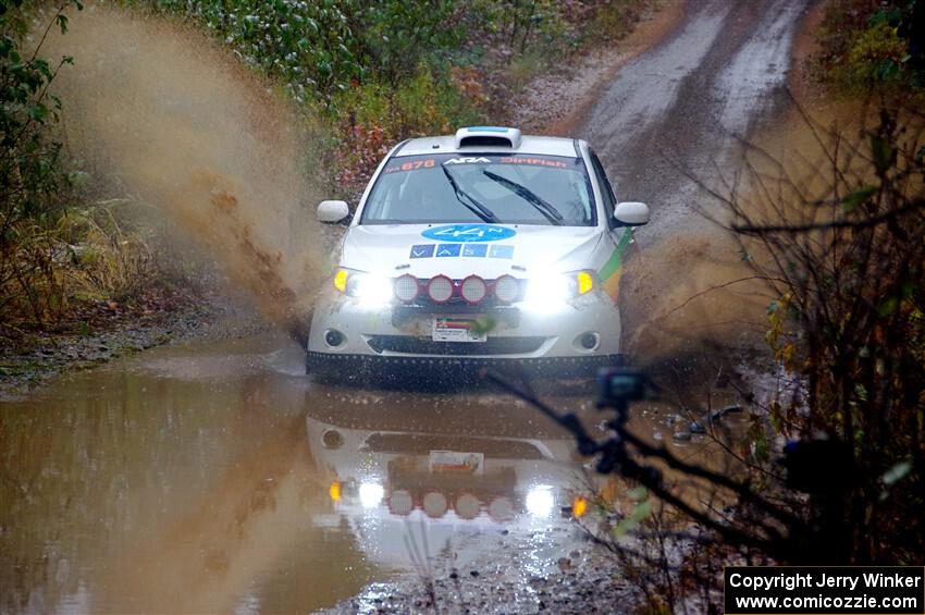 Sam Jacques / Trevor LaCombe Subaru Impreza on SS9, Nestoria-Herman.