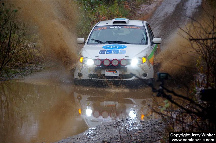 Sam Jacques / Trevor LaCombe Subaru Impreza on SS9, Nestoria-Herman.