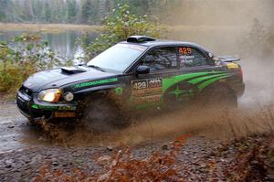 Scott Crouch / Ryan Scott Subaru WRX on SS9, Nestoria-Herman.