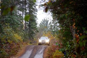 Jordon Haberer / Drew Staples Subaru Impreza on SS9, Nestoria-Herman.