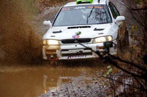 Jordon Haberer / Drew Staples Subaru Impreza on SS9, Nestoria-Herman.