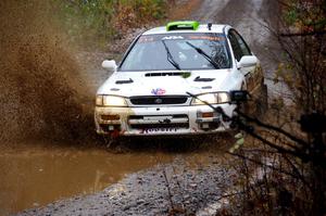 Jordon Haberer / Drew Staples Subaru Impreza on SS9, Nestoria-Herman.