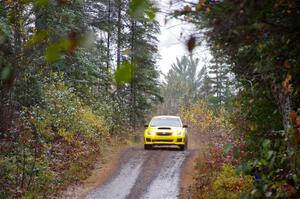 Scott Putnam / Dylan Duffy Subaru WRX STi on SS9, Nestoria-Herman.