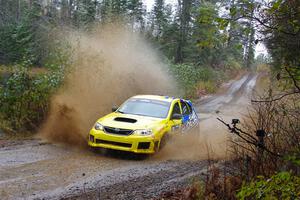 Scott Putnam / Dylan Duffy Subaru WRX STi on SS9, Nestoria-Herman.