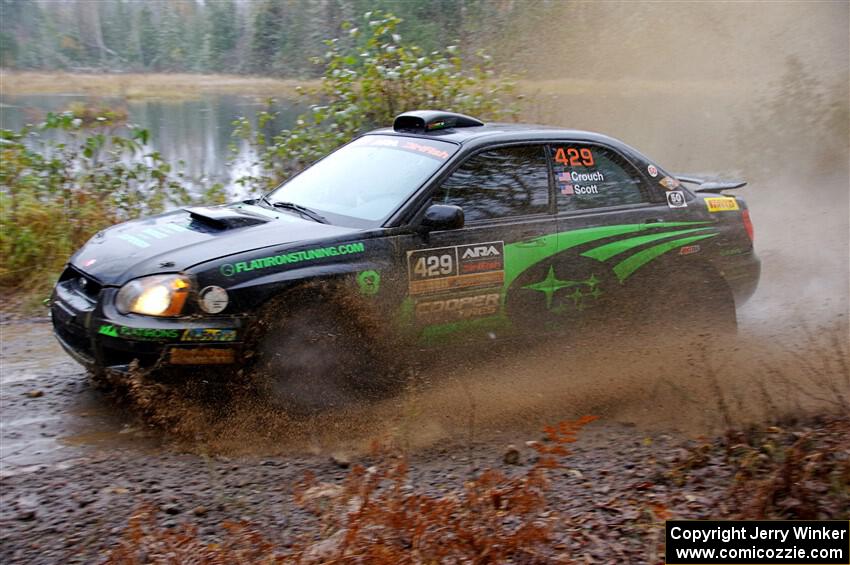 Scott Crouch / Ryan Scott Subaru WRX on SS9, Nestoria-Herman.