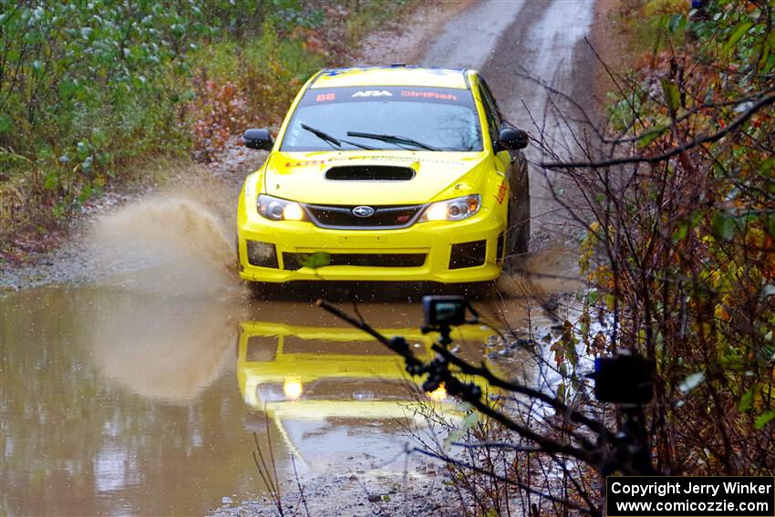 Scott Putnam / Dylan Duffy Subaru WRX STi on SS9, Nestoria-Herman.