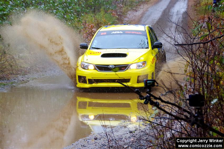 Scott Putnam / Dylan Duffy Subaru WRX STi on SS9, Nestoria-Herman.